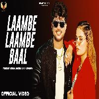 Lambe Lambe Baal Yogesh Verma X Vaishali Chaudhary New Haryanvi Song 2025 By Surender Sajuma,Komal Chaudhary Poster